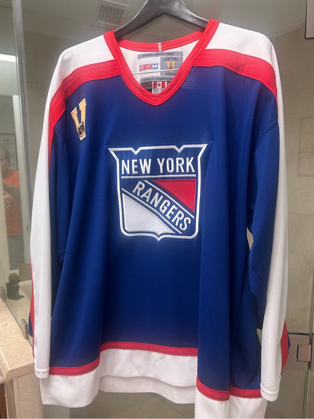 CCM New York Rangers vintage jersey